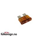 Sikring flat 5 AMP, brun/oransje